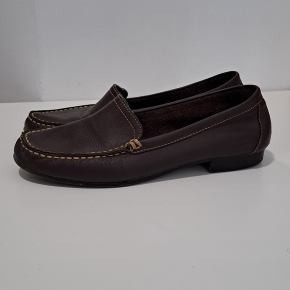 Naturalizer Simba Loafers – Women’s Size 7.5 Wide (Chocolate Brown Leather) - Picture 1 of 8